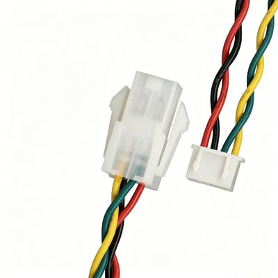OEM ODM 4 Pin 5557 Terminal Wire Cable Assembly, XH2.54 New Energy Battery Wiring Harness