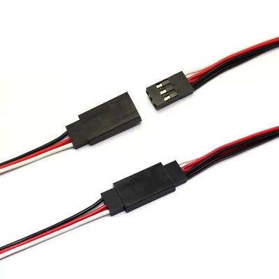 Custom Drone Power Cable Harness of Servo Extension Lead for Drones & RC Models – JR / Futaba Compatible – 22AWG Silicone Wire, Custom Drone Wire Harnesss Supplier Manufacturers