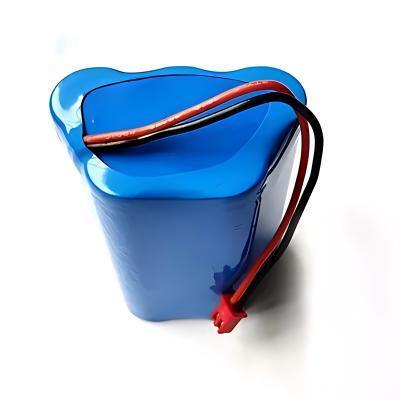 OEM 3.7V 6000mAh Cobalt 18650 Battery Pack Protect Lithium Ion Battery Pack with Wire Leads  For Massage Gun