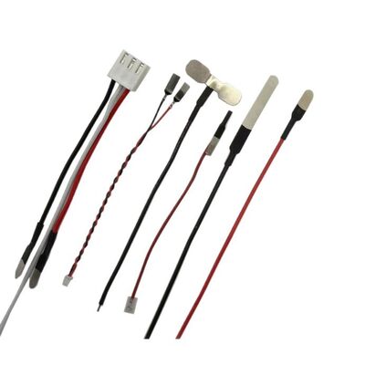 JST SM-2P Connector With Round Welding Tabs Battery Cable