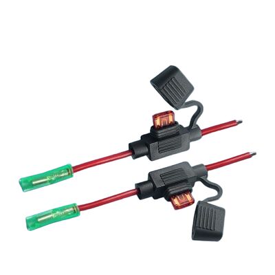 Custom-Processed Cable Assembly with SM2.54-2P Terminal Wire and High-Temperature Silicone Wire for Automotive Power Connection