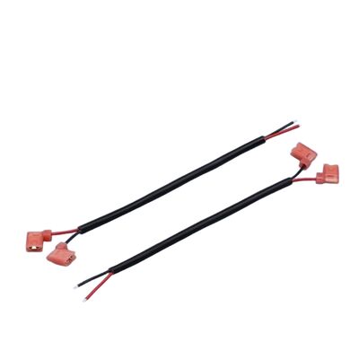 Custom-Manufactured Wire Harness Connectors with Flag-Type Female Spade Terminal—Nylon Fully Insulated Cold-Pressed Terminal Wire