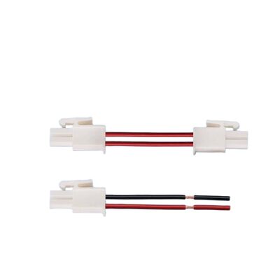 Custom Automotive Wire Harness 2-Pin Male-to-Female Inline Splice Terminal Wire with Locking Buckle Cable Assembly