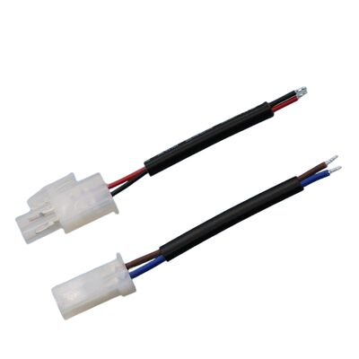 Custom Automotive Wire Harness 2-Pin Male-to-Female Inline Splice Terminal Wire with Locking Buckle Cable Assembly