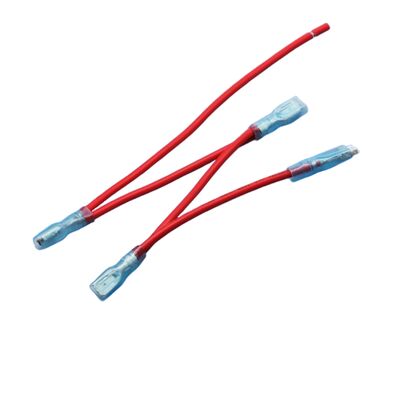 Customized Wire Harness 16AWG Cold-Pressed Terminal Wire 6.3mm Female Spade Terminal Wire Switch Wiring / Direct-Plug Splitter Cable (1-to-2)