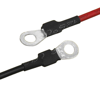 Flexible Custom Wire Harness CH3.96-4p Terminal Connection Cable,Ring Cold-Press Terminal Wire, 4mm Pitch Cable Assembly