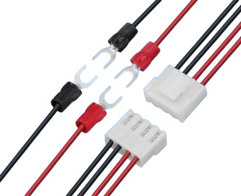 Custom Cable Assembly JST VH3.96 4pin Wire Harness Connector with 3.96mm Pitch Cable Harness for Lighting Electronics