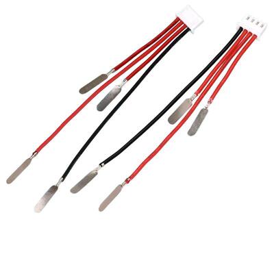 Factory Customized Wire Harness XH2.54-4P Terminal Wire to 412 Nickel Sheet Connecting Wire - 1007#20WAG Battery Lead Wire Made in China