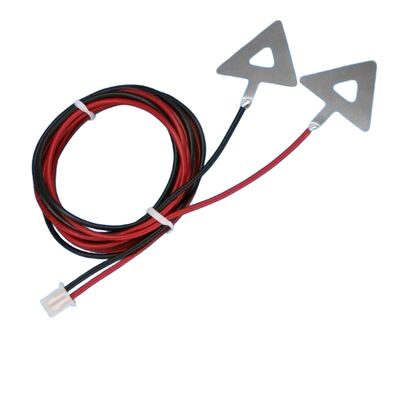 OEM Custom Battery Wire Harness Triangular Nickel Tab Connection Wire — 1007-22AWG PVC Electronic Wire — Lithium Battery Data Acquisition Wire