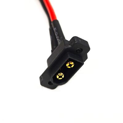 Low MOQ Custom Wire Harness |16~20WAG 2-pin to T-type Power Socket Cable Assembly for Tricycles and Lithium Battery Packs | Electronic Cable Assembly China