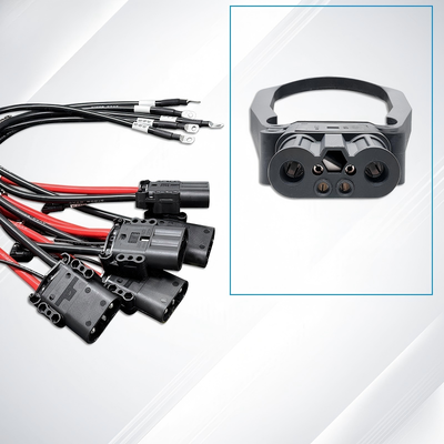 OEM Custom  Wire Harness | UL1007 Female 80A 160A 320A Electric Forklift Power with Rema Battery Connectors Cable Assembly | China Factory Low MOQ