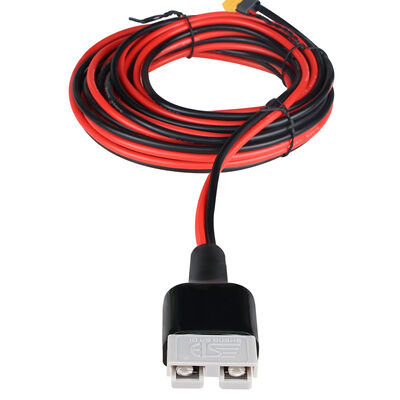 Anderson & XT60 Adapter Power Cable Harness | Custom Length SG50A 600V Connector Power Plug 10~14WAG XT60-F Wire Harness for Automobile | Made in China