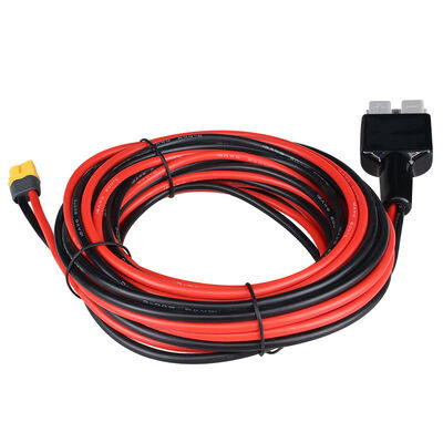 Anderson & XT60 Adapter Power Cable Harness | Custom Length SG50A 600V Connector Power Plug 10~14WAG XT60-F Wire Harness for Automobile | Made in China