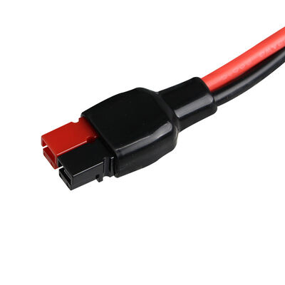Custom Length Red Black Anderson Powerpole Plug to Heavy-Duty Alligator Clips Power Cable Battery Connection Wiring Harness for Electric Vehicles Automotive Made in China