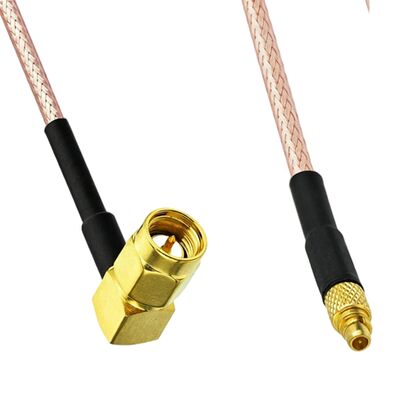 Custom Length Wire Harness | SMA Right-Angle Male RG316 Flexible RF Coaxial Cable Assembly for UAV | From Prototype to Mass Production