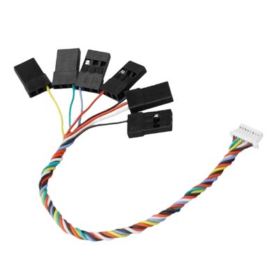Custom Cable Assembly | High Quality 3Pin Twisted Pair Cable | Male to Female Terminal Wire for RC Models and Industrial Control  | China Factory Direct Pricing
