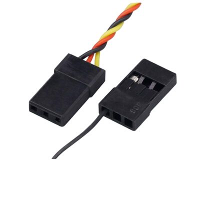 Custom Cable Assembly | High Quality 3Pin Twisted Pair Cable | Male to Female Terminal Wire for RC Models and Industrial Control  | China Factory Direct Pricing