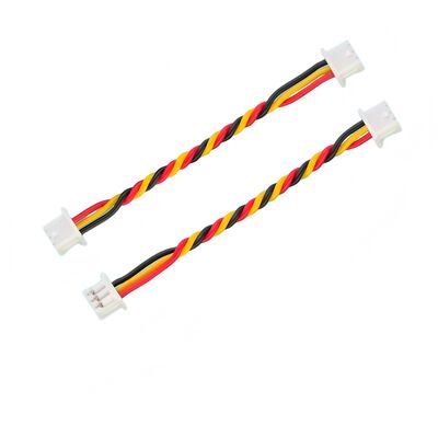 Precision Terminal Wire Assembly | Custom MX1.25mm 3-Pin Twisted Pair Wiring Harness for Drone Flight Controllers | RoHS Compliant Made in China