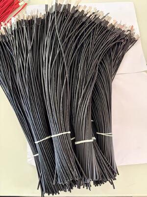 Custom Wire Harness Assembly | UL1015 Red and Black Lithium-ion Battery Tab Wire Harness | 600V High Temp Wire | UL Certified China Factory