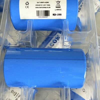 OEM ODM Lithium Polymer Battery Pack | Custom ER34615 Lithium Thionyl Chloride (Li-SOCl₂) Battery for Industrial Automation | CE Compliant Made in China