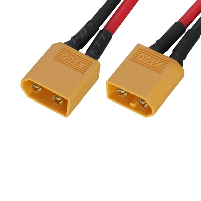 XT60 to DC 5.5x2.1mm 1-to-6 Parallel Charging Cable Assembly for RC Accessories | Custom Wire Harness Manufacturer | ROHS Compliant Made in China