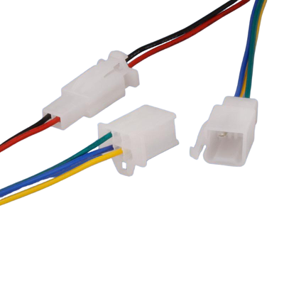 China Custom Cable Assembly Manufacturer | Custom Colour 2P/4P Connector Plug  Wire Harness for E-Bike Anti-Theft Alarm Adapter Wiring Harness | China Wiring Harness Factory