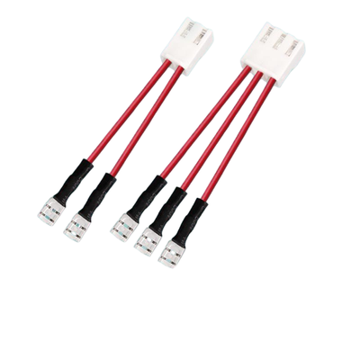Custom Automotive Wire Harness | VH3.96 to 4.8mm 187 Quick Connect Terminal Adapter Cable Assembly for Meteorological Drone | China Wiring Harness Factory