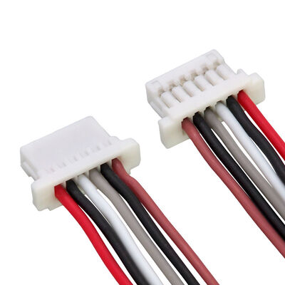 Flexible Custom Wire Harness | Custom GH1.25-8P to SH1.0-6P Adapter Wire Harness for FPV & Meteorological Drones Made in China | Prototype to Mass Production