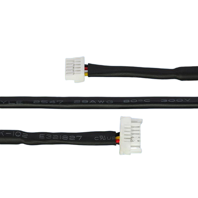 Flexible Custom Wire Harness | GH1.25 5P to SHLD 5P Conversion Wiring Harness UL2547 28AWG Signal Cable Assembly for UAV Flight Controller | China Wiring Harness Factory