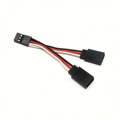 Custom Automotive Wire Harness | 3Pin Servo Y Wire Dual Servo Parallel Extension Lead for FPV Drone | ISO9001 China Manufacturer