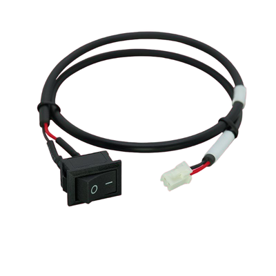 Electronic Wire Harness | Custom Pre Wired KCD1 2Pin Rocker Switch Harness, SPST ON OFF Boat Power Switch Cable with XH2.54-2P Locking Male Terminal for FPV Drone