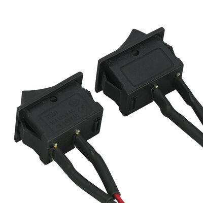 Electronic Wire Harness | Custom Pre Wired KCD1 2Pin Rocker Switch Harness, SPST ON OFF Boat Power Switch Cable with XH2.54-2P Locking Male Terminal for FPV Drone