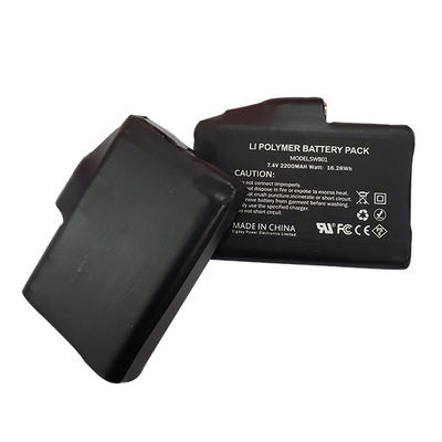 Lithium Polymer Battery | 15Wh 2000mAh 2S 7.4V Li Polymer Battery Pack for Outdoor Thermal Equipment | CE China Manufacturing Factory