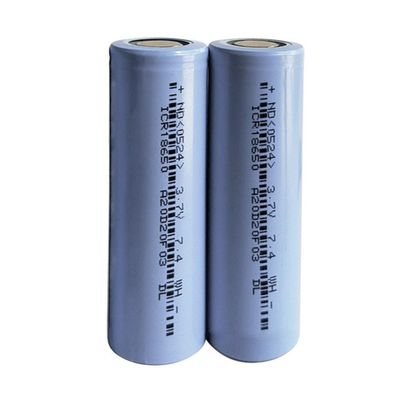 UN38.3 Certified | Rechargeable Lithium Polymer Battery | 5C High Power 3.7V 2000mAh 18650 Lithium Ion Battery for Consumer Electronics | Made in China