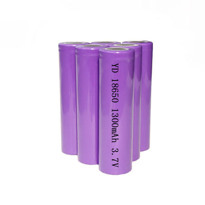 IEC62133 Certified | Long Cycle Life 18650 Battery Pack | 3.7V 1300mAh 18650 Rechargeable Lithium Ion Battery for Hoverboard | China Custom Battery Manufacturer