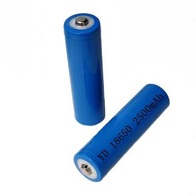 3.7V 2500mAh 18650 Rechargeable Li Ion Battery