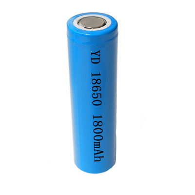 IEC62133 Ceretified | Rechargeable Lithium Polymer Battery | 3.7V 1800mAh 18650 Lithium Ion Battery for Light Electric Vehicles | Made in China