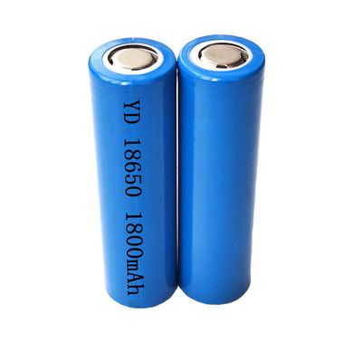 IEC62133 Ceretified | Rechargeable Lithium Polymer Battery | 3.7V 1800mAh 18650 Lithium Ion Battery for Light Electric Vehicles | Made in China