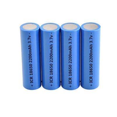 MSDS Certified | Rechargeable Lithium Polymer Battery | 18650 3.7 V 2200mAh Lithium Ion Battery for E-bikes | China OEM Manufacturer