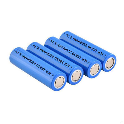 MSDS Certified | Rechargeable Lithium Polymer Battery | 18650 3.7 V 2200mAh Lithium Ion Battery for E-bikes | China OEM Manufacturer