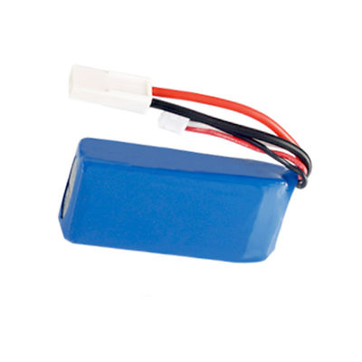 IEC62133 Certified | Rechargeable Lithium Polymer Battery | 7.4 Volt 2S 1500mAh 11.1Wh Li Polymer Battery Pack for Small RC Models | China Manufacturing Factory