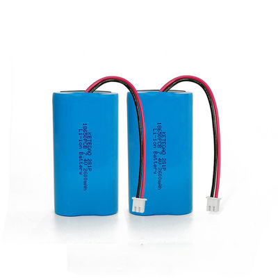 UN38.3 Certified | 18650 Lithium Battery Pack | Custom 7.4V 19.24Wh 2600mAh Rechargeable Battery Pack for Massage Equipment | Made in China Factory