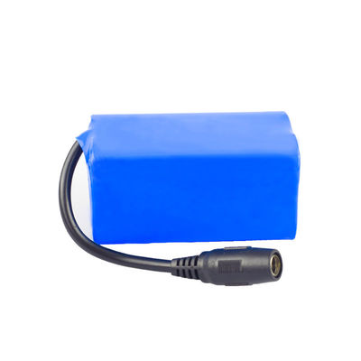 BMS Protected 18650 Battery Pack | Samsung Custom 7.4V 5600mAh Lithium Ion Battery with DC Connector for Robotics | IEC62133 China Factory