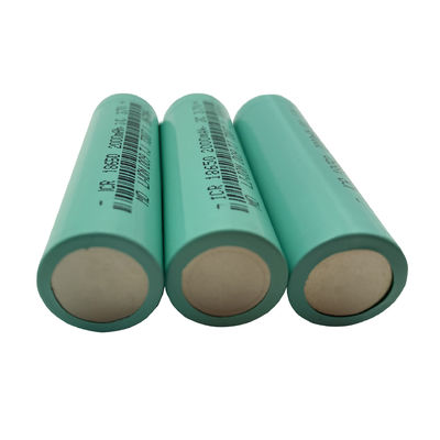 3.7V Lithium Polymer Battery | 7.4Wh 3.7V 2000mAh 18650 Lithium Ion Cells for Flashlights | ROHS Compliant Made in China