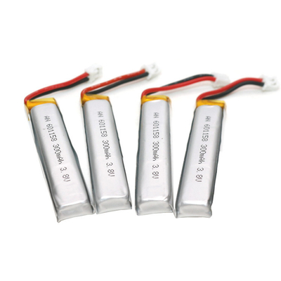 300mAh 3.8 Volt Lithium Polymer Battery