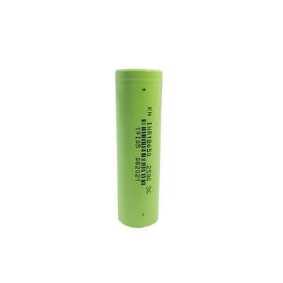 High Power Lithium Polymer Battery | 3.7 V 2500mAh 18650 Lithium Ion Battery for Smart Cameras | China Manufacturing Factory