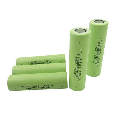 High Power Lithium Polymer Battery | 3.7 V 2500mAh 18650 Lithium Ion Battery for Smart Cameras | China Manufacturing Factory