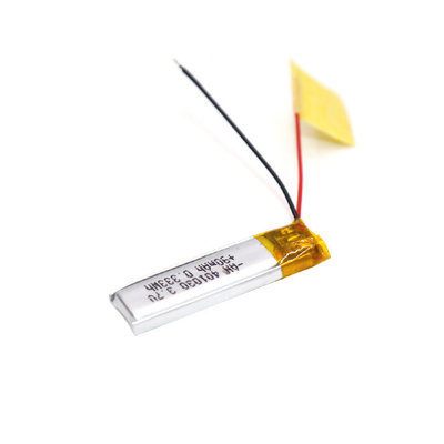 PL401030 90mAh 3.7 Volt Li Polymer Battery