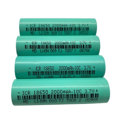 7.4Wh 18650 Li Ion Battery