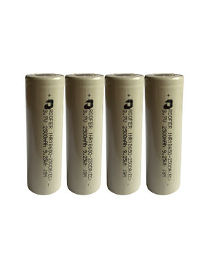 3.7V Lithium Polymer Battery | 2500mAh 3.7V 9.25Wh 18650 Lithium Ion Battery for Smoke Alarms | CE Compliant Made in China